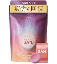 Amazon | 【疲労を回復する重炭酸入浴剤】SAN. サン 薬用 炭酸 入浴剤